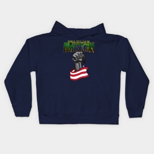 Brazilian American Kids Hoodie